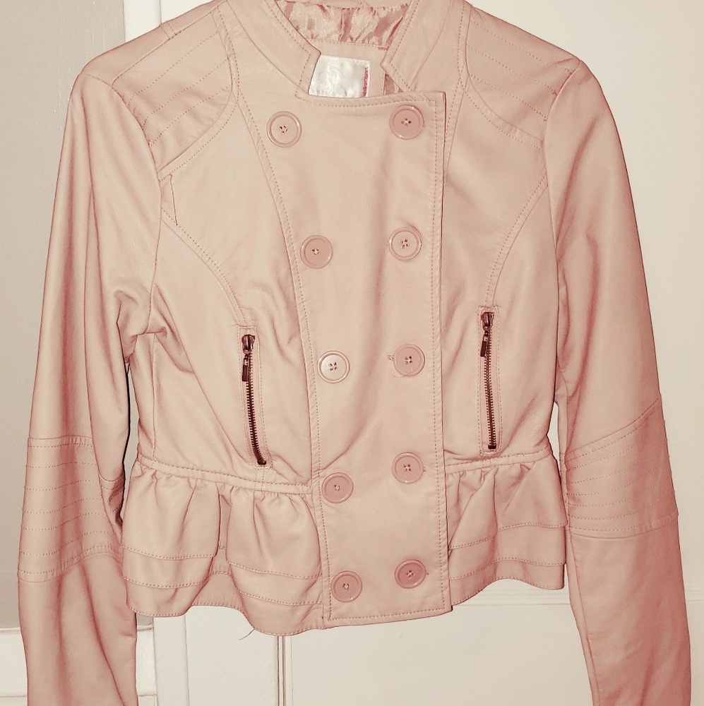 Leather Bomber Jacket